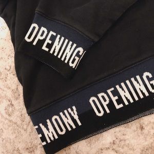 Opening Ceremony Elastic Logo Hoodie